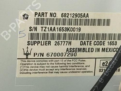 Electronic module MASERATI QUATTROPORTE VI 3.8 GT S | BP28919576M83 