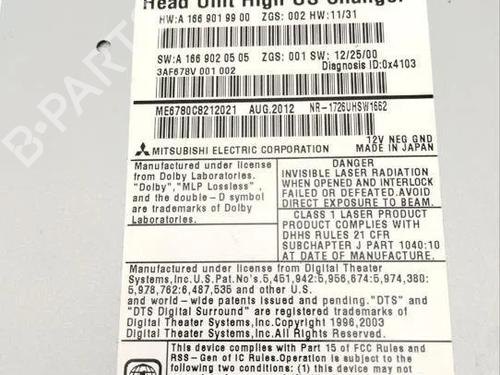 Electronic module MERCEDES-BENZ GL-CLASS (X166) GL 450 4-matic | BP28913456M83  - Image 10