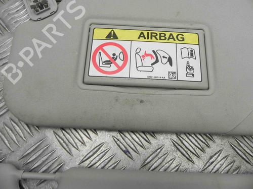 Left sun visor FORD FIESTA VI (CB1, CCN) 1.0 EcoBoost | BP28921304I1 