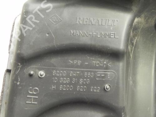 Mass air flow sensor RENAULT MEGANE III Grandtour (KZ0/1) 1.6 16V (KZ0H) | BP28933648M95