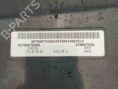 Climate control MASERATI QUATTROPORTE VI 3.8 GT S | BP28937551I5