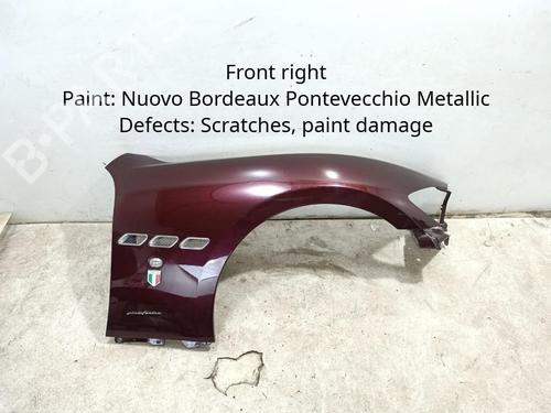 Used Right front fenders Right front fenders MASERATI GRAN TURISMO I 4.7 S (439 hp) 40518960 40518960