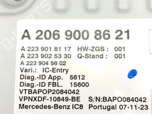 Control unit MERCEDES-BENZ EQE SUV (X294) EQE 350+ (294.621) | BP38996318M11 - Image 7