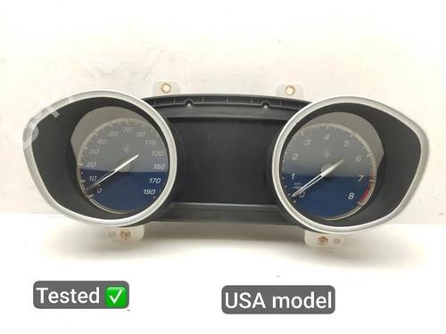 Used Instrument cluster Instrument cluster MASERATI GHIBLI III (M157) 3.0 S Q4 (409 hp) 28938066 28938066