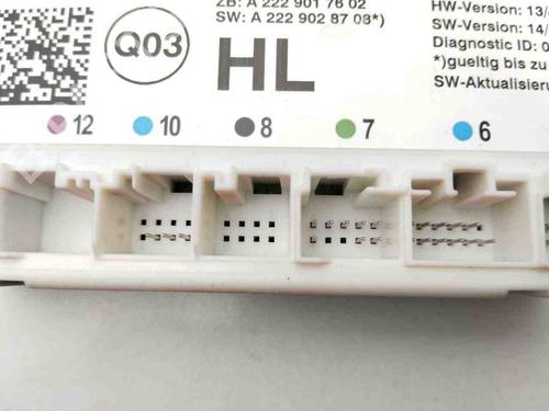 Electronic module MERCEDES-BENZ S-CLASS (W222, V222, X222) S 500 4-matic (222.085, 222.185) | BP28940226M83 