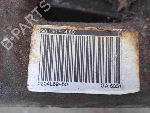 Right rear brake caliper OPEL MOKKA 1.2 (76) | BP29866184M106