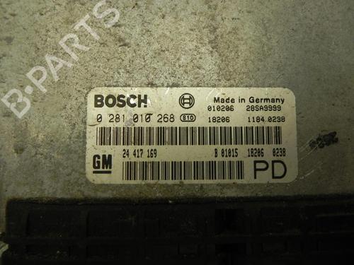 Engine control unit (ECU) OPEL ZAFIRA A MPV (T98) 2.0 DTI 16V (F75) | BP37581596M57 - Image 2
