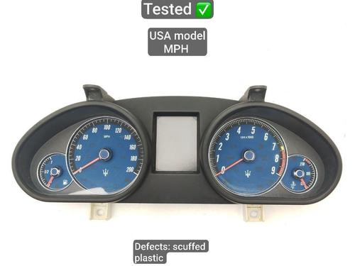 Used Instrument cluster MASERATI QUATTROPORTE V 4.7 S (431 hp) 28944234