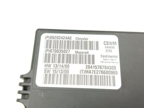 Electronic module MASERATI GHIBLI III (M157) 3.0 S Q4 | BP28934002M83 
