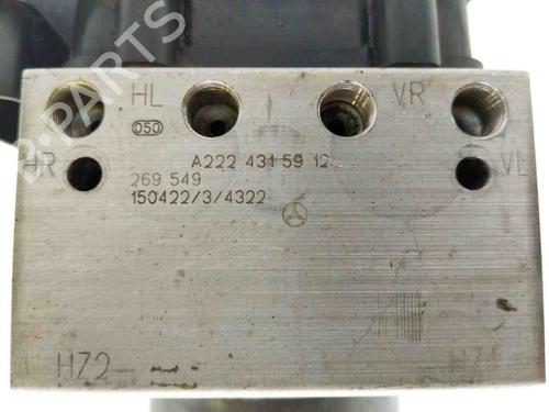 ABS pump MERCEDES-BENZ S-CLASS (W222, V222, X222) S 500 4-matic (222.085, 222.185) | BP28943618M43 