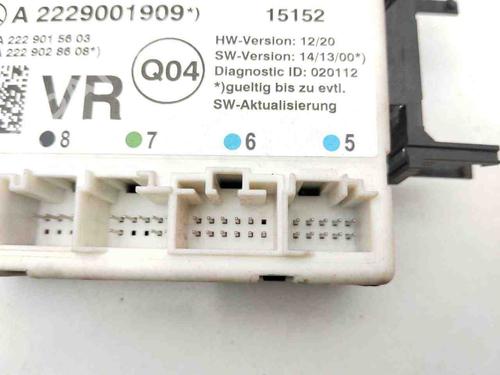 Electronic module MERCEDES-BENZ S-CLASS (W222, V222, X222) S 500 4-matic (222.085, 222.185) | BP28937446M83