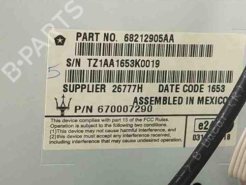 Módulo eletrónico MASERATI QUATTROPORTE VI 3.8 GT S | BP28919576M83 