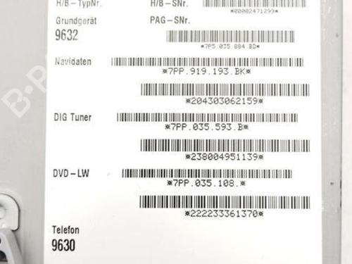 Elektronisk modul PORSCHE CAYENNE (92A) 4.8 S | BP28916522M83 