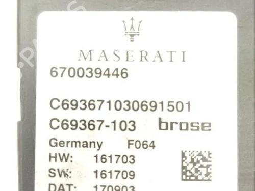 Electronic module MASERATI LEVANTE SUV (M161) 3.0 S Q4 | BP28939119M83  - Image 6