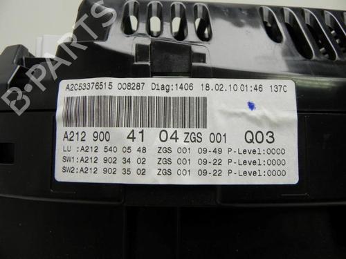 Instrument cluster MERCEDES-BENZ E-CLASS (W212) E 200 CDI / BlueTEC (212.005, 212.006) | BP37570593C47 - Image 5