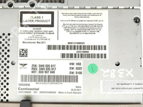 Electronic module BENTLEY CONTINENTAL FLYING SPUR (3W_) 6.0 FLEX | BP28936263M83 