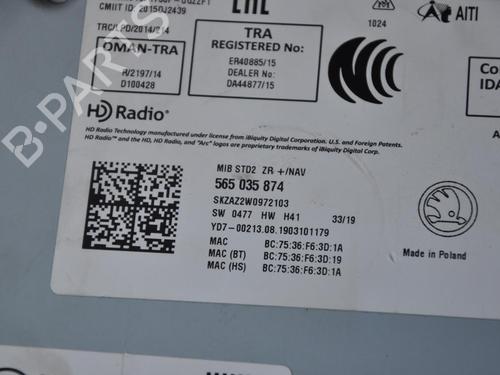 Electronic module SKODA KAROQ (NU7, ND7) 2.0 TDI 4x4 | BP29373722M83 