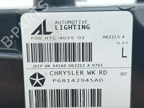 Left taillight JEEP GRAND CHEROKEE IV (WK, WK2) 6.4 SRT8 4x4 | BP29866234C34