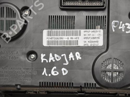 Instrument cluster RENAULT KADJAR (HA_, HL_) 1.6 dCi 130 (HLA4) | BP28919464C47 