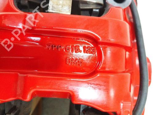 Right front brake caliper PORSCHE TAYCAN Cross Turismo (Y1B) 4 (Y1BBD1) | BP28910843M104