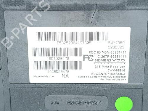 Control unit CHEVROLET CORVETTE (C6) 6.0 | BP38996086M11 - Image 8