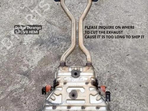 Used Exhaust system Exhaust system DODGE DURANGO (WD) 5.7 AWD (364 hp) 33697954 33697954