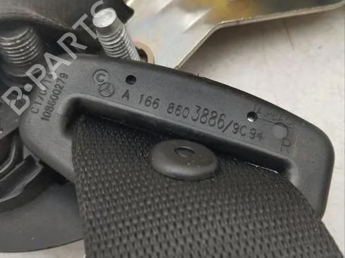 Front right seatbelt MERCEDES-BENZ M-CLASS (W166) ML 63 AMG 4-matic (166.074) | BP28914266I25  - Image 9