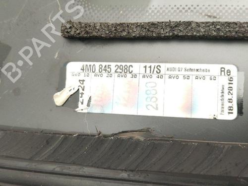 Rear right quarter glass AUDI Q7 (4MB, 4MG, 4MQ) 3.0 TFSI quattro | BP28941340C92 