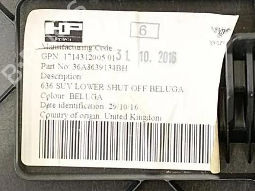 Luggage compartment floor BENTLEY BENTAYGA (4V1) 6.0 | BP33847810I33  - Image 8