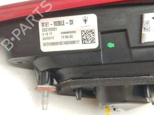 Left taillight MASERATI LEVANTE SUV (M161) 3.0 S Q4 | BP28934873C34 