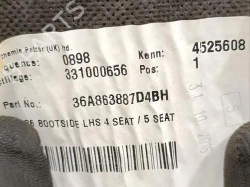 Boot lining BENTLEY BENTAYGA (4V1) 6.0 | BP33938263I3  - Image 12