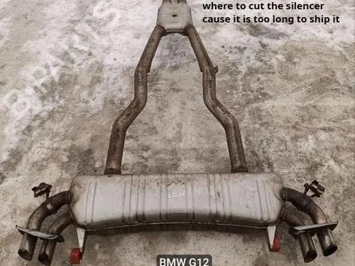 Used Exhaust system Exhaust system BMW 7 (G11, G12) 750 i, Li xDrive (449 hp) 34060990 34060990