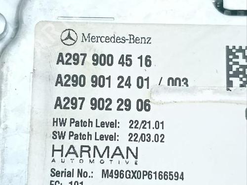 Electronic module MERCEDES-BENZ EQS SUV (X296) 450+ (296.623) | BP38998010M83 - Image 8