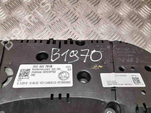 Instrument cluster SKODA SUPERB III Estate (3V5) 2.0 TDI | BP28919704C47 