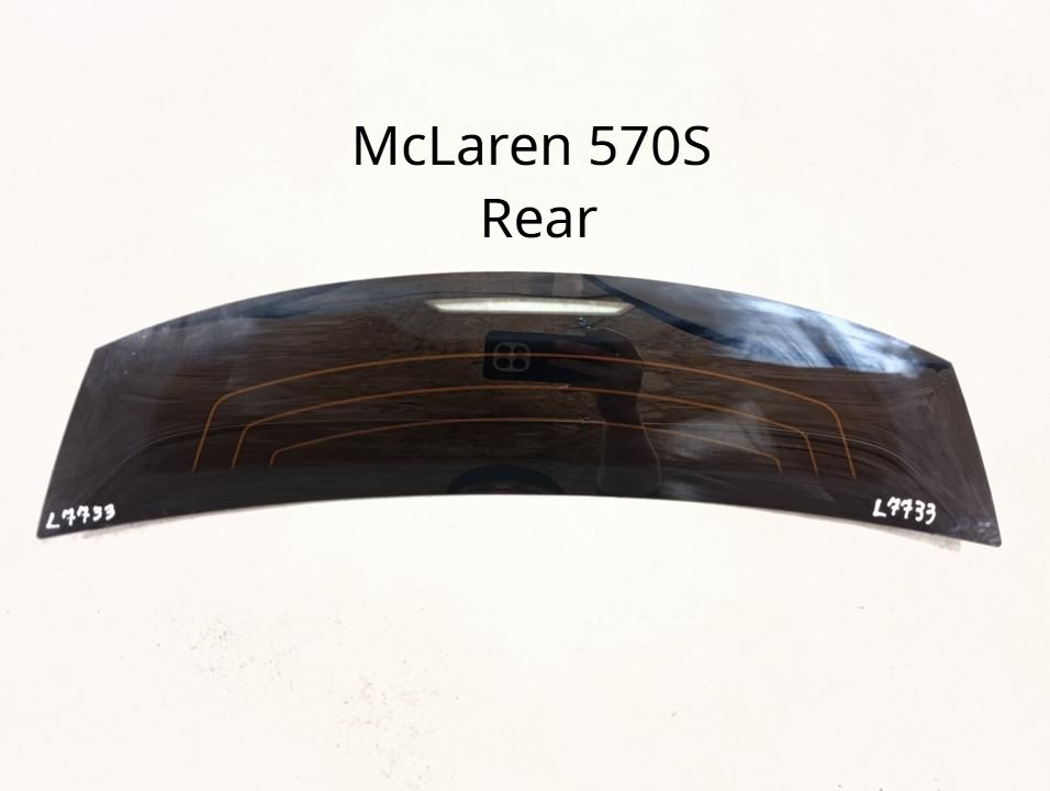 Bootlid window – McLaren 570S 3.8 (2015-2026)