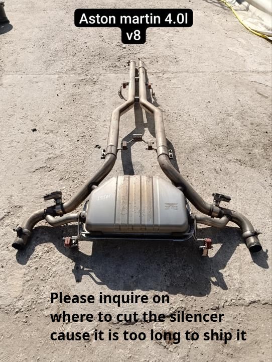 Exhaust system – Aston Martin DBX 4.0 (2019-2026)