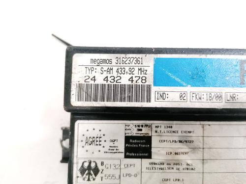 Electronic module OPEL ZAFIRA A MPV (T98) 2.0 DI 16V (F75) | BP35558039M83 - Image 3
