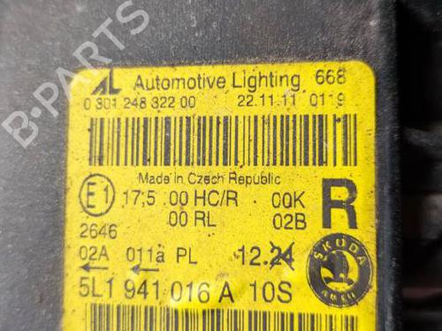 Right headlight SKODA YETI (5L) 1.2 TSI | BP37093140C29 - Image 4