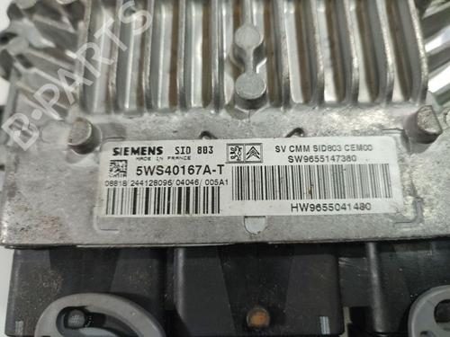 Engine control unit (ECU) PEUGEOT 407 (6D_) 2.0 HDi 135 (6DRHRH, 6DRHRE, 6DRHRG, 6DRHRJ) | BP32547127M57 - Image 4