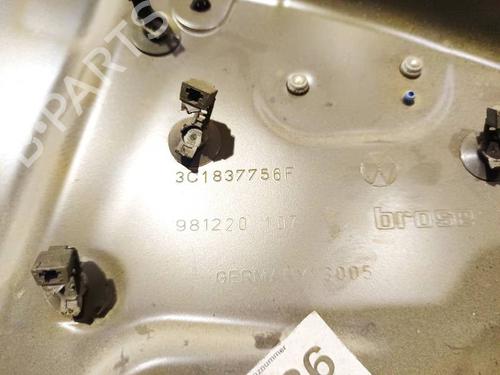 Front right window mechanism VW PASSAT B6 (3C2) 1.9 TDI | BP35095118C23 - Image 3