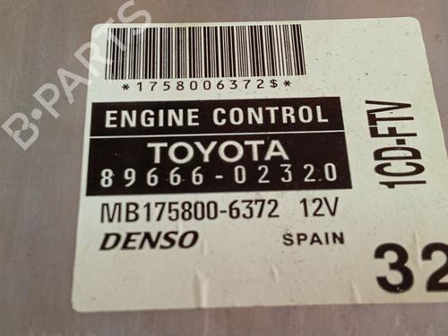 Engine control unit (ECU) TOYOTA COROLLA (_E12_) 2.0 D-4D (CDE120R, CDE120L_) | BP37009489M57 - Image 4