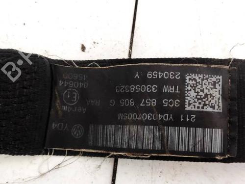 Rear left seatbelt VW PASSAT B6 (3C2) 2.0 TDI 16V | BP35228661I29 - Image 2