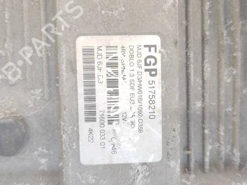 Engine control unit (ECU) FIAT DOBLO Box Body/MPV (223_) 1.3 JTD 16V | BP32936786M57 - Image 3