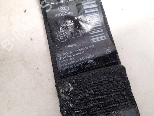 Front right seatbelt CITROËN C5 III (RD_) 1.6 HDi 110 (RD9HZC) | BP35350052I25 - Image 3