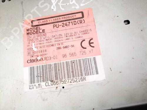 Radio CITROËN C8 (EA_, EB_) 2.2 HDi | BP35329003E6 - Image 2