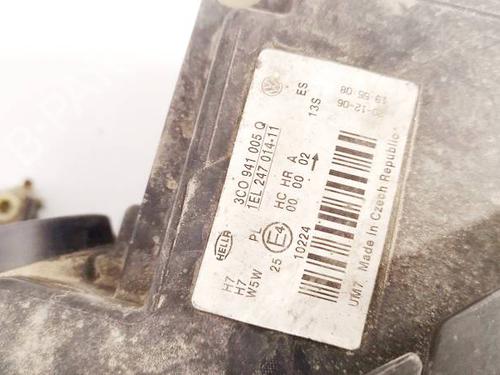 Left headlight VW PASSAT B6 (3C2) 2.0 TDI | BP34788553C28 - Image 2