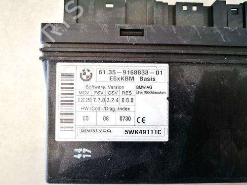 Electronic module OPEL INSIGNIA A (G09) 1.8 (68) | BP35580572M83 - Image 2