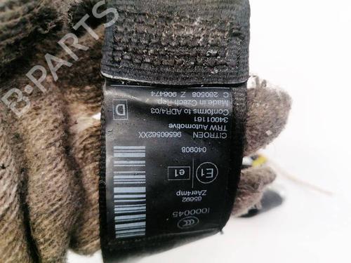 Front right seatbelt CITROËN C5 III (RD_) 1.6 HDi 110 (RD9HZC) | BP35349990I25 - Image 3