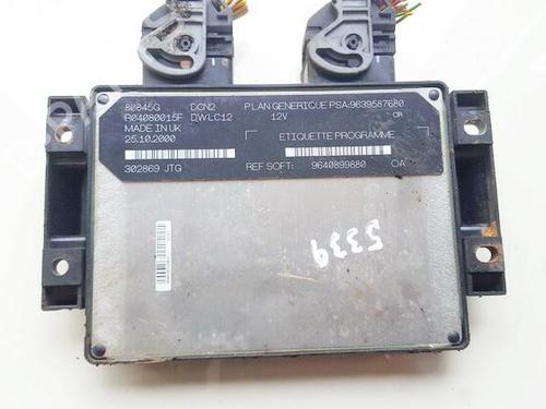 Used Engine control unit (ECU) Engine control unit (ECU) PEUGEOT 206 Hatchback (2A/C) 1.9 D (69 hp) 33521329 33521329
