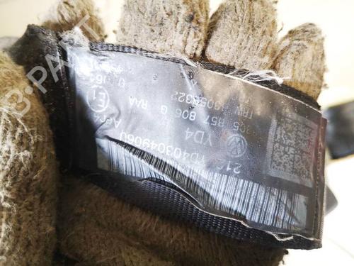 Rear left seatbelt VW PASSAT B6 (3C2) 1.9 TDI | BP35244910I29 - Image 3